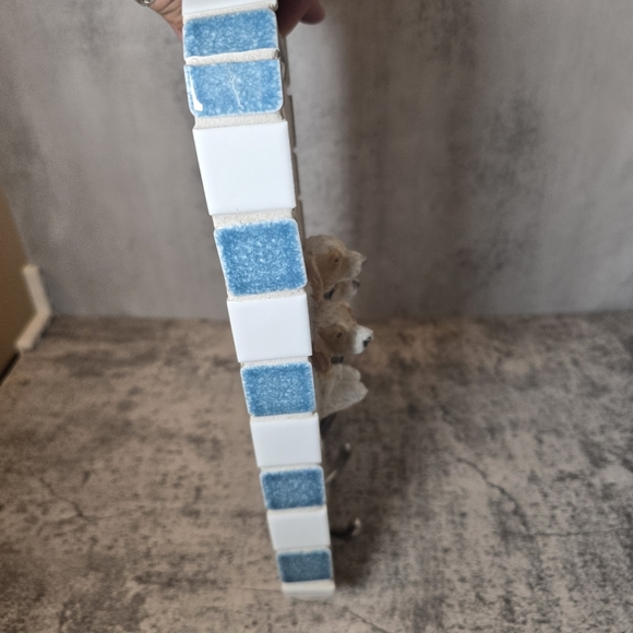 Steve Terlizzese Mosaic Tile ARF Animal Rescue Dog Lovr Original Art Wall Plaque - Picture 8 of 10